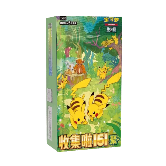 Pokémon Collect 151 Gathering Slim Booster Box