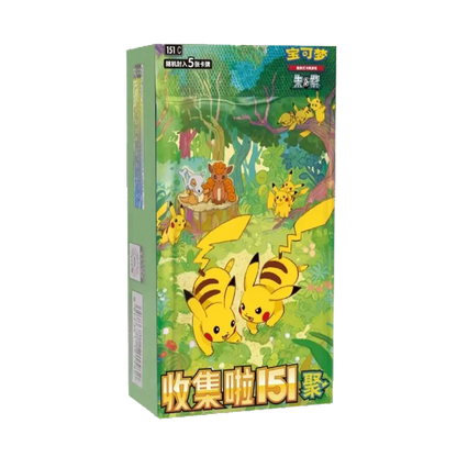 Pokémon Collect 151 Gathering Slim Booster Box